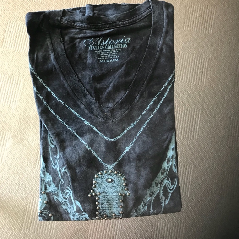 Vintage Mens T-Shirt ASTORIA Collection Size M USA